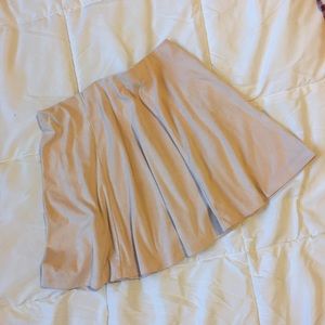 Fo-velvet pink skirt